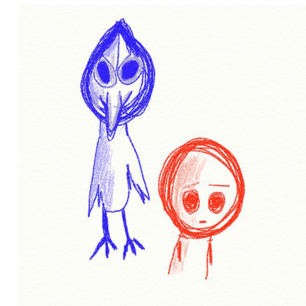 Bird with mask by Justware on DeviantArt