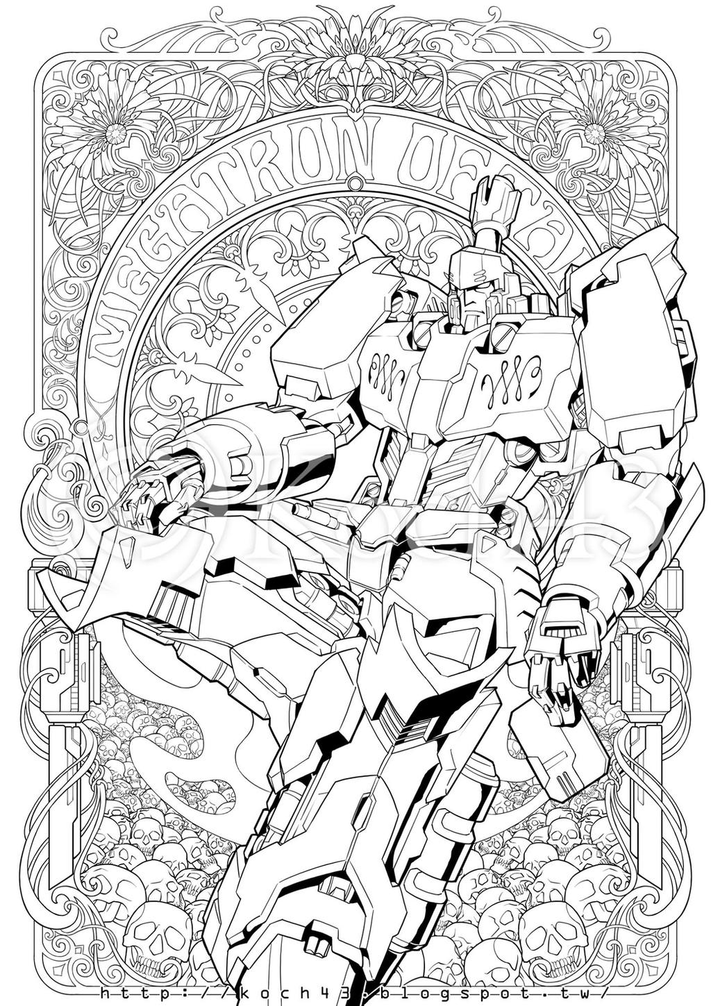 Poster Ink, Megatron (20150713)