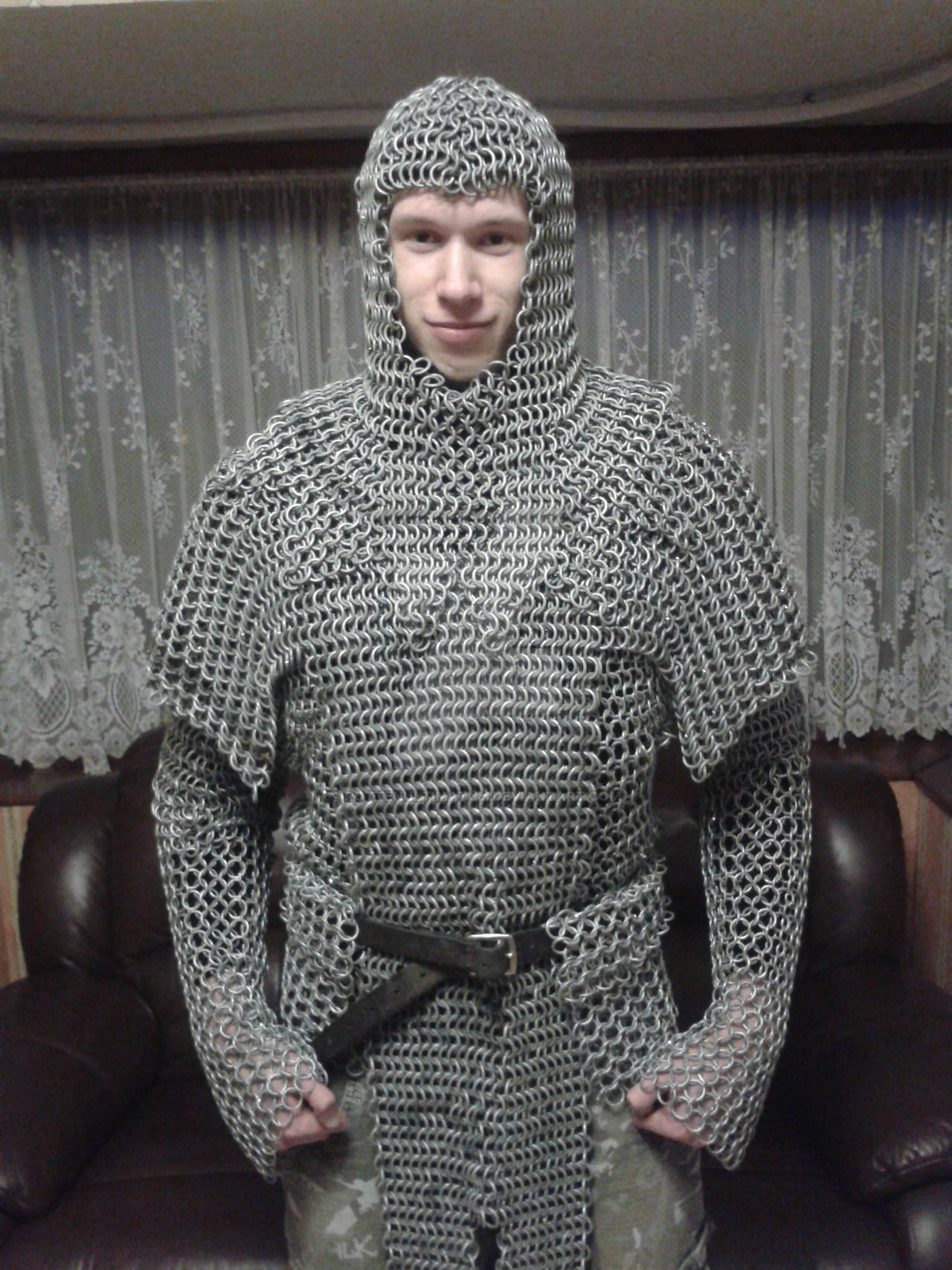 Chain Mail For Rabbit chainmail progress by rottenultimatum on DeviantArt