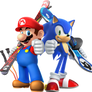 Mario and Sonic are ready for the winter games!