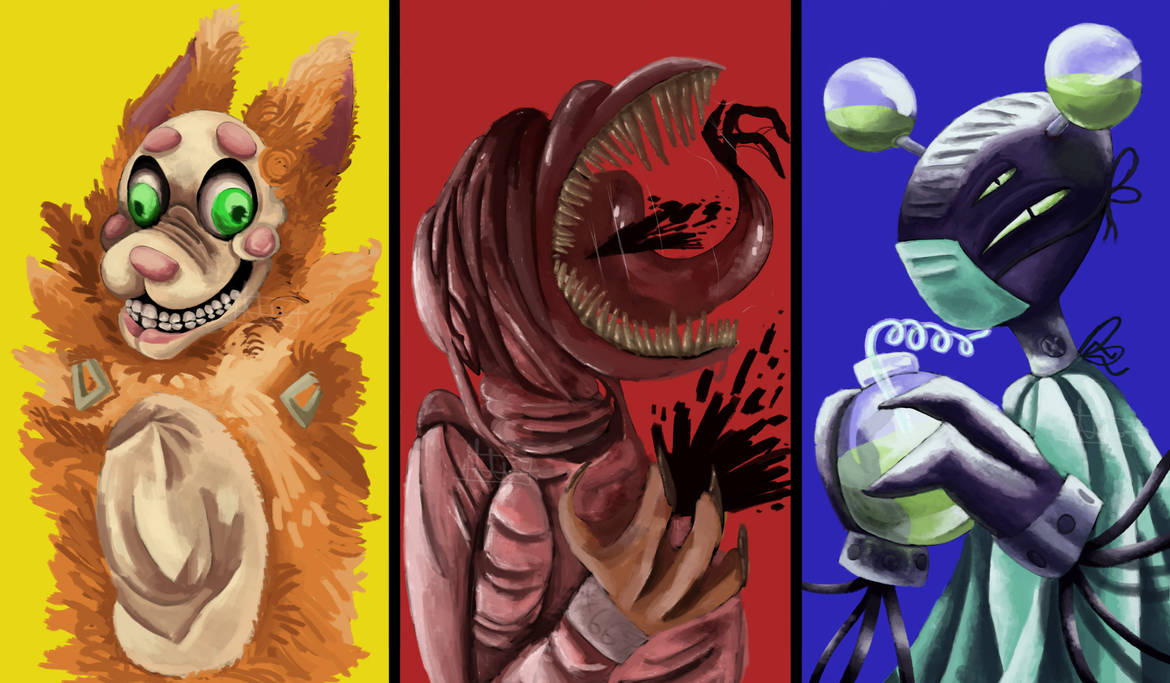 Test subjects by TheNothingMonster on DeviantArt