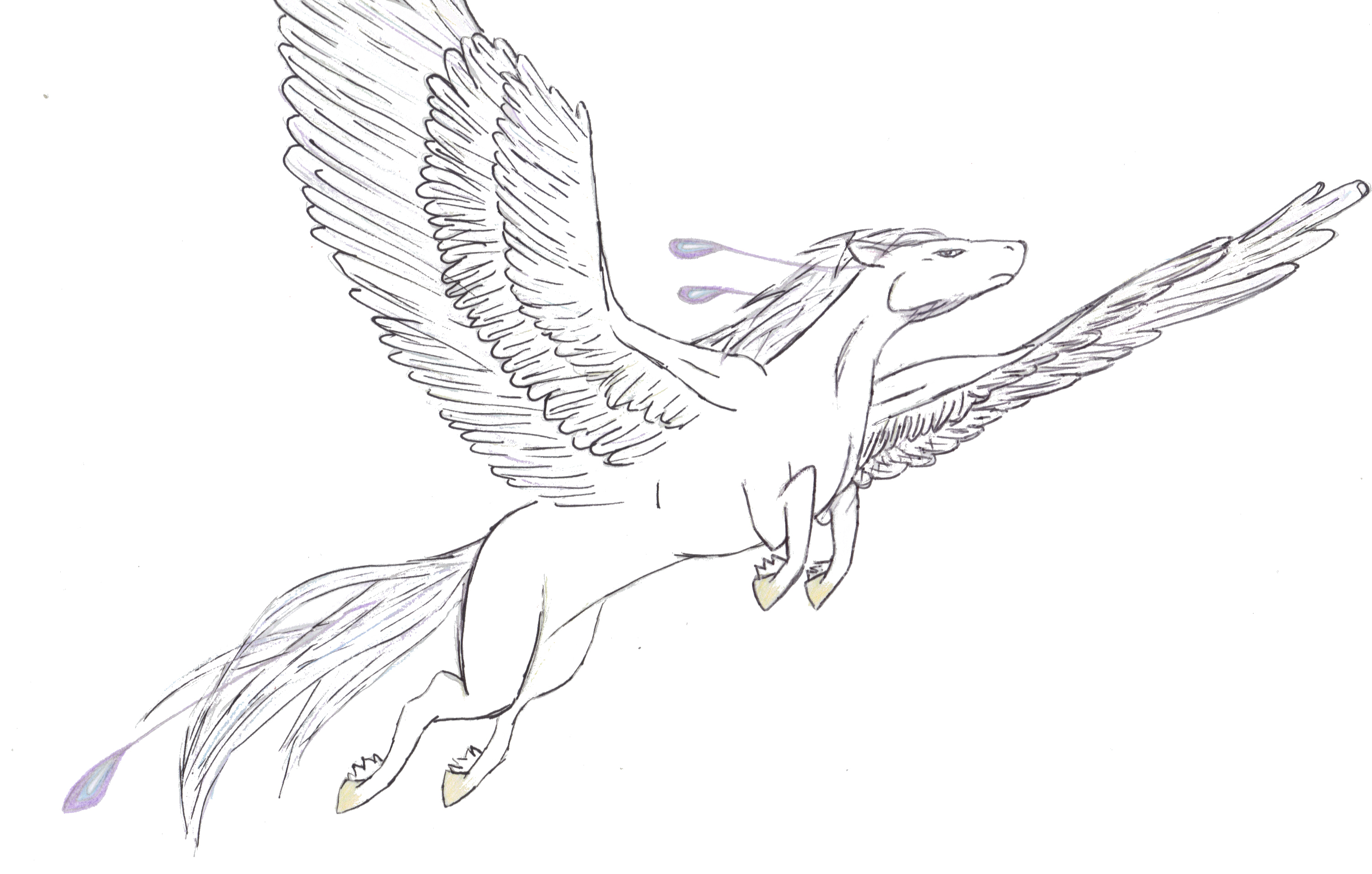 Pegasus- Inked