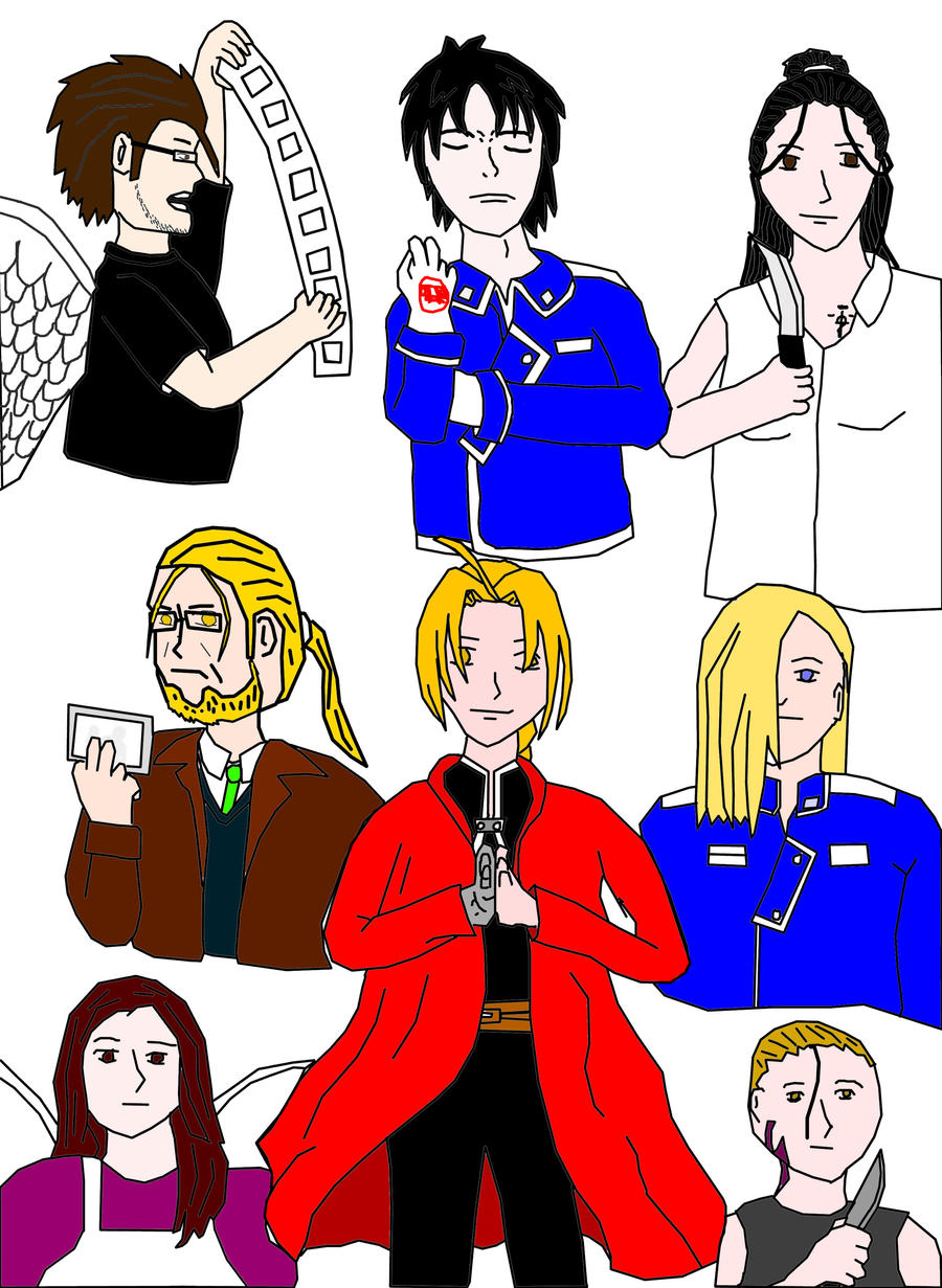 Fullmetal Alchemist Collage