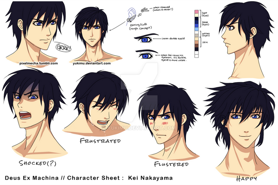 Deus Ex Machina - Character Sheet: Kei Nakayama