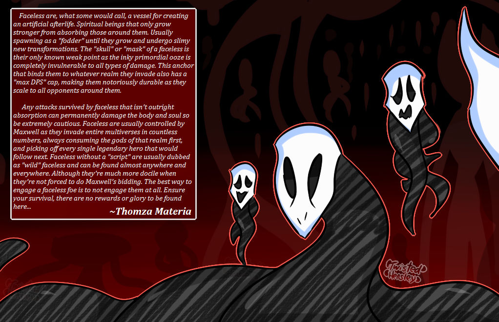 What Exactly Are Faceless? by TwistedHensley on DeviantArt