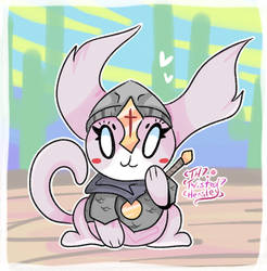 Marshmallow The Cleric! WOOOOH MARSHMALLOW!!!