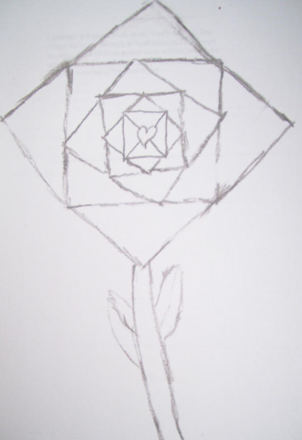 square rose by megusdeillusions on DeviantArt