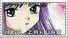 Mew Zakuro Stamp by lovenotwarcraft