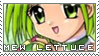 Mew Lettuce Stamp by lovenotwarcraft