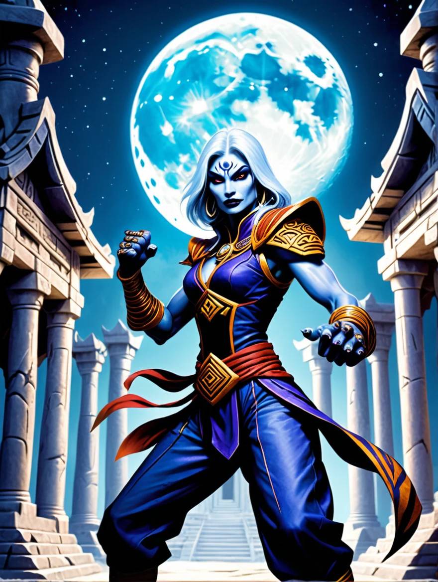 Drow Deviantart Drow Monk by Yadchem on DeviantArt