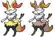 Braixen sprite