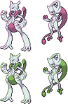 mewtwo X and Y sprite
