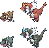 Tyrunt and Tyrantrum sprite