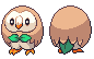 Rowlet sprite