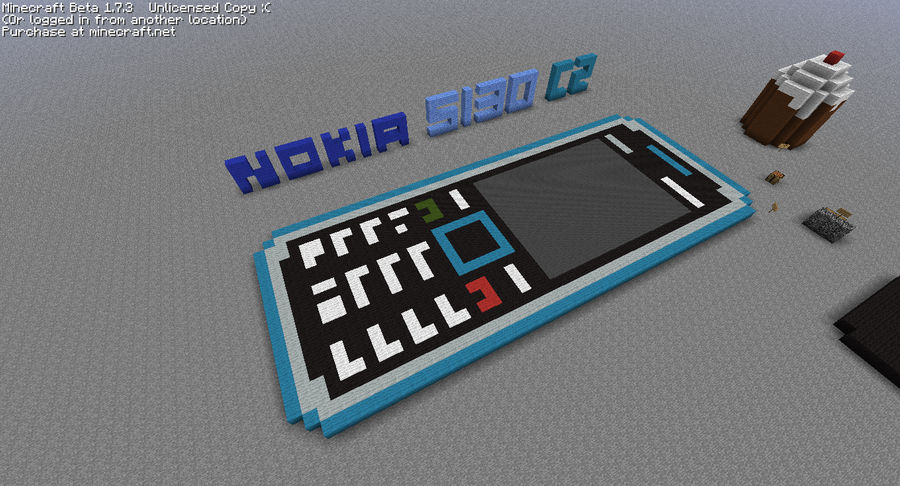Nokia Minecraft Minecraft: Nokia 5130 by danieliop on DeviantArt