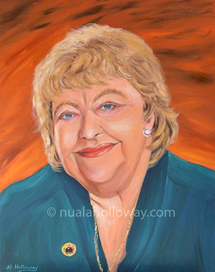 Portrait of Maeve Binchy