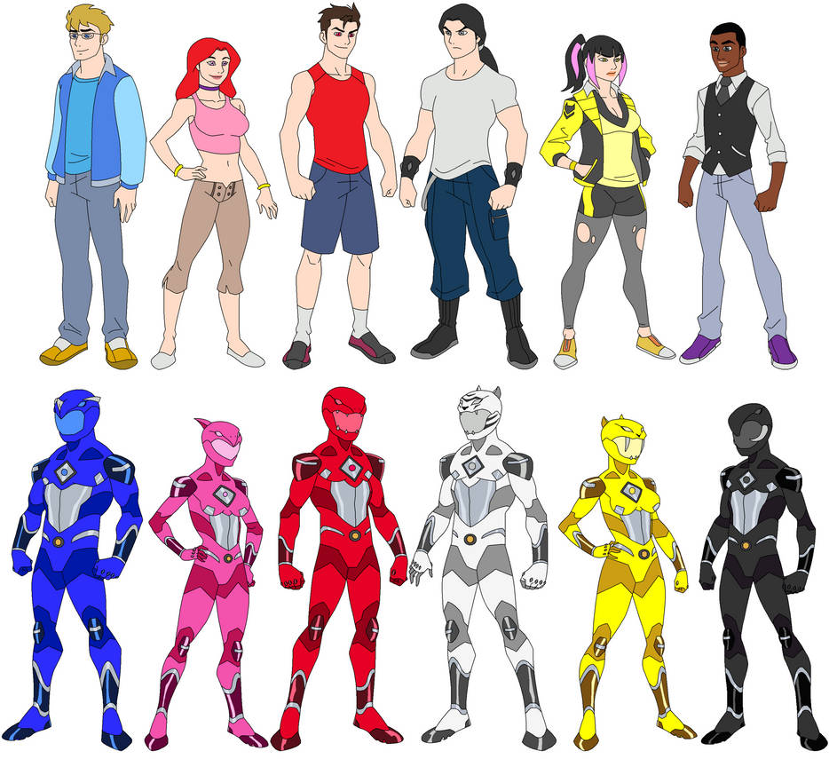My Own Mighty Morphin Power Rangers part 2 by autisim-man on DeviantArt