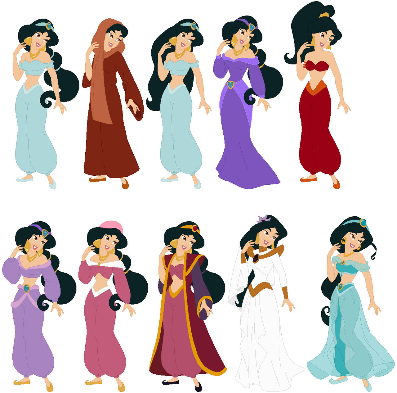 Community Gallery Jasmine Dress Key Details for Collectors