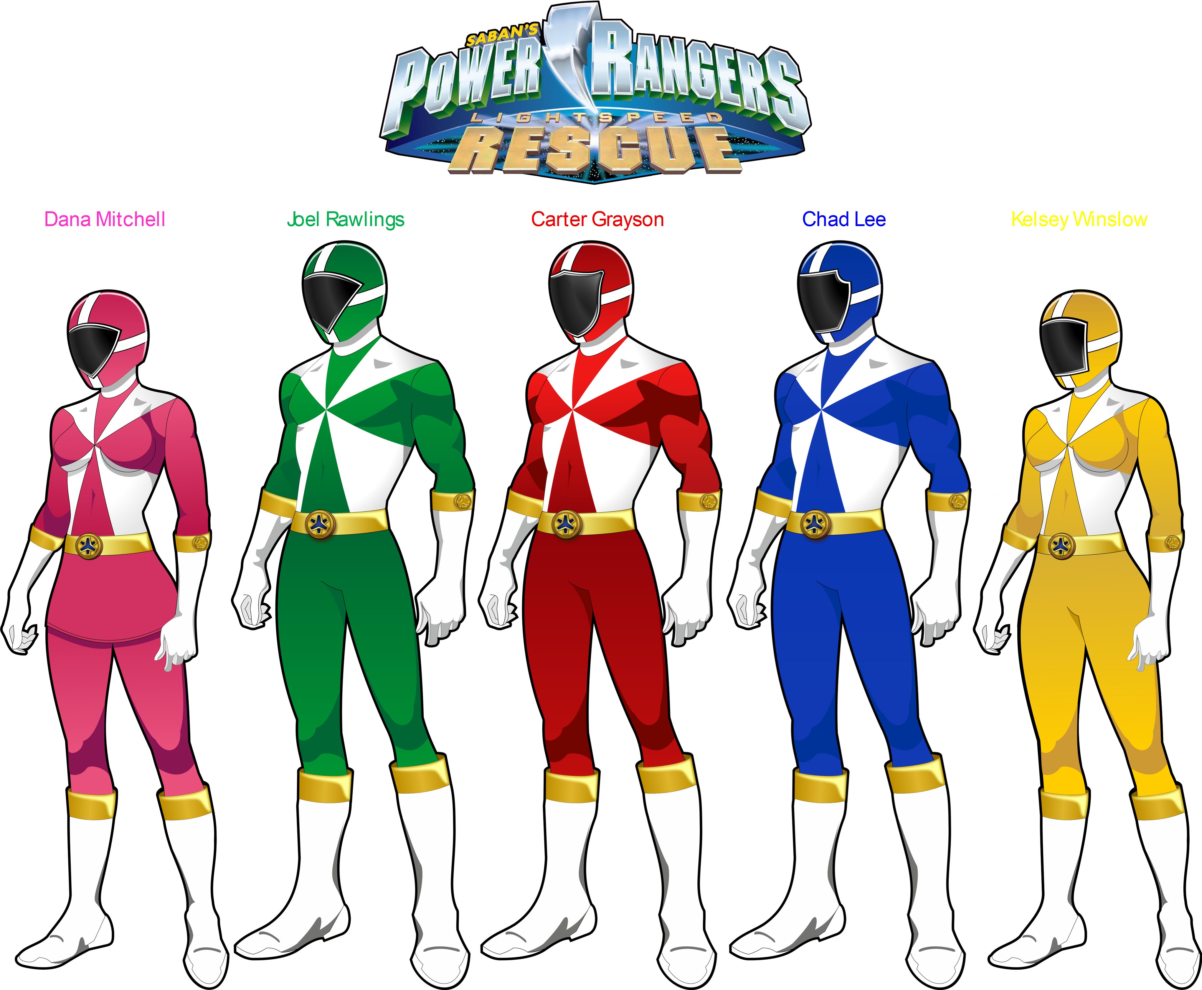 Recue Power Rangers Power Rangers Lightspeed Rescue by autisim-man on DeviantArt