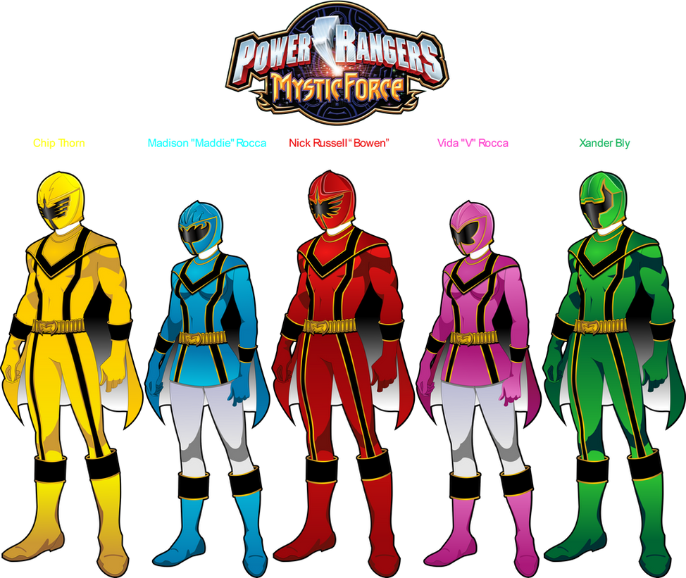 Power Rangers Mystic Force by autisim-man on DeviantArt