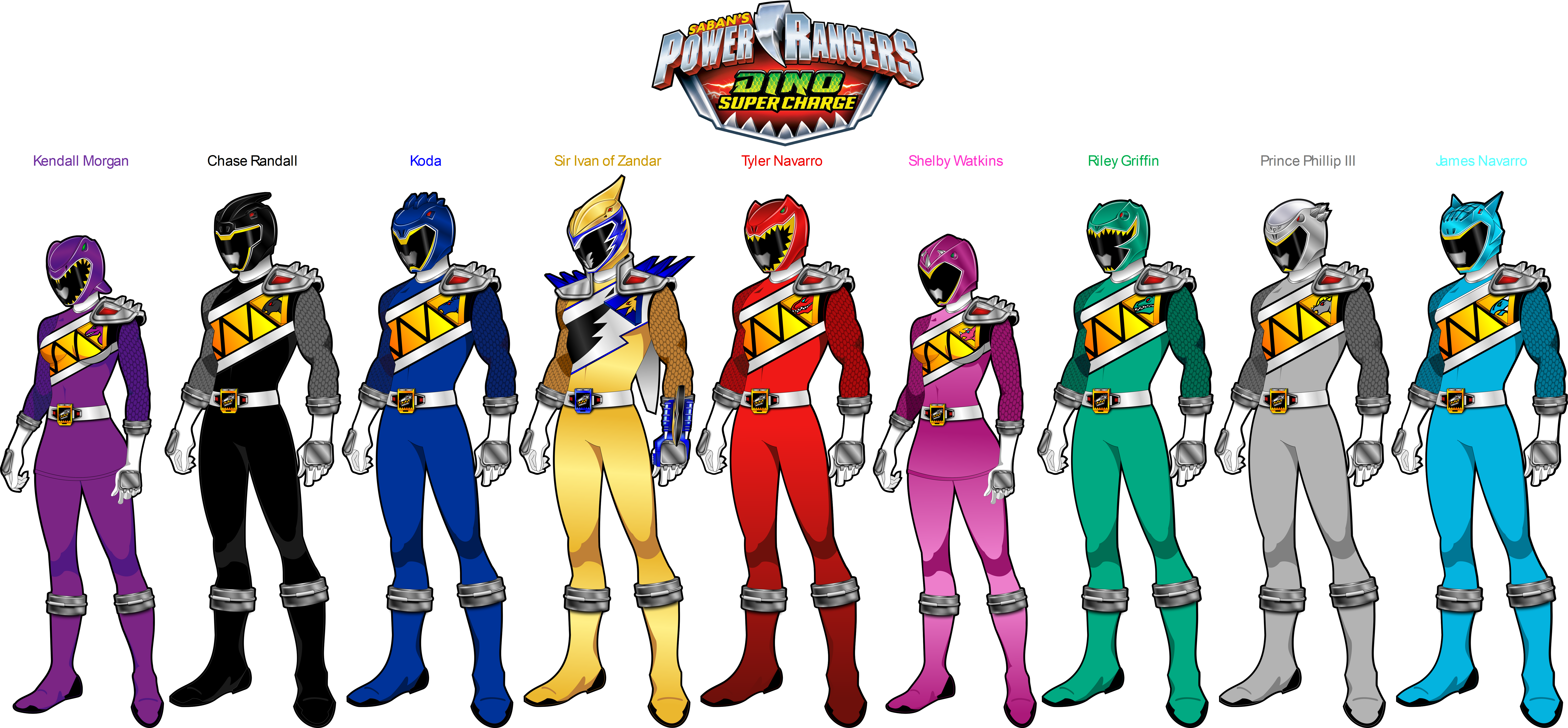 Power Rangers Dino Super Charge by autisim-man on DeviantArt