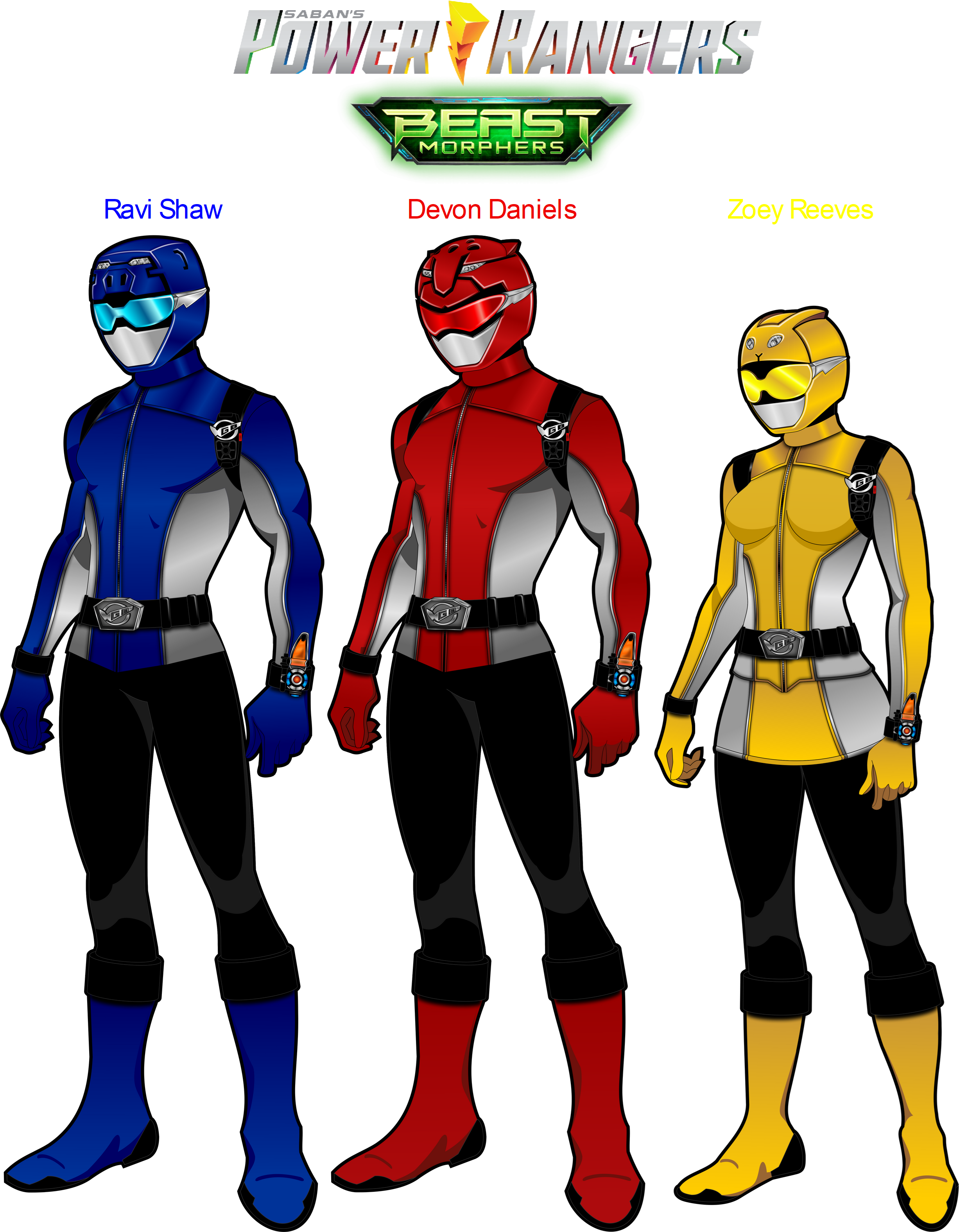 Power Rangers Beast Morphers by autisim-man on DeviantArt