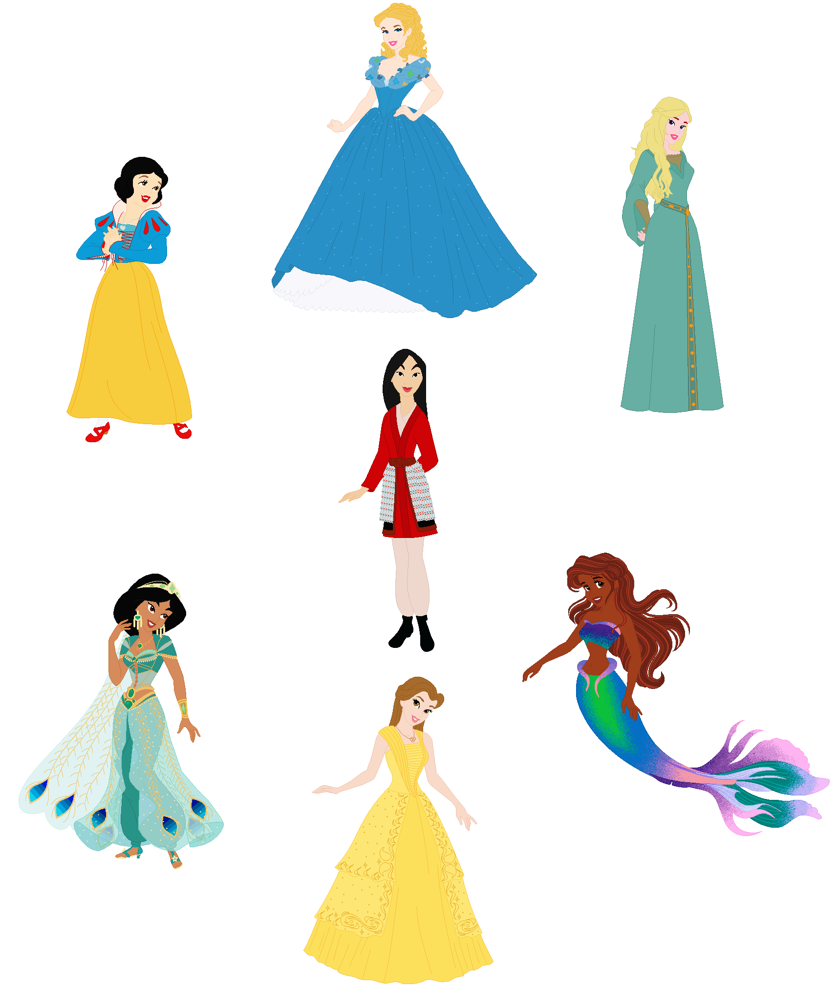 Princess Pic Animation Live Action Disney Princesses animated by autisim-man on DeviantArt