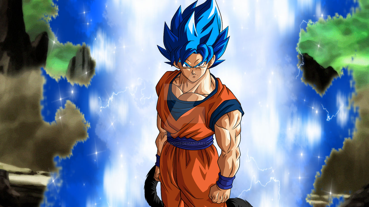 Goku SSJ Blue Evolution Render by GokuLSSlegendary on DeviantArt