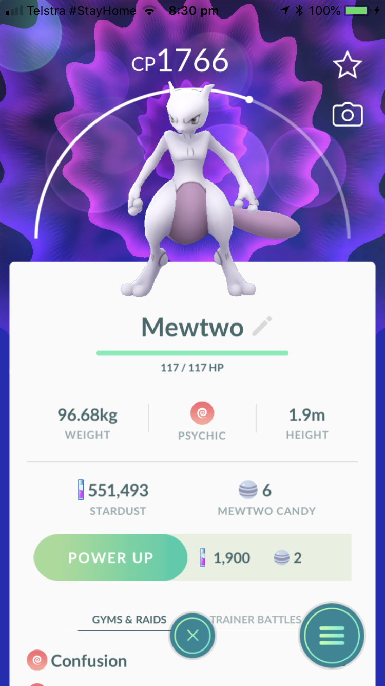 Catch Mewtwo in Pokémon GO