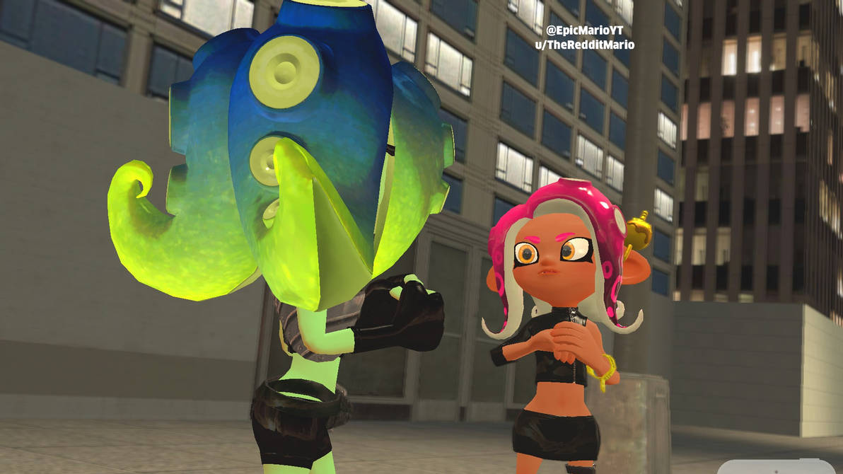 Agent 8 vs Sanitized Octoling by Ezekiel001234 on DeviantArt