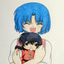 Ranma Chibi and Akane