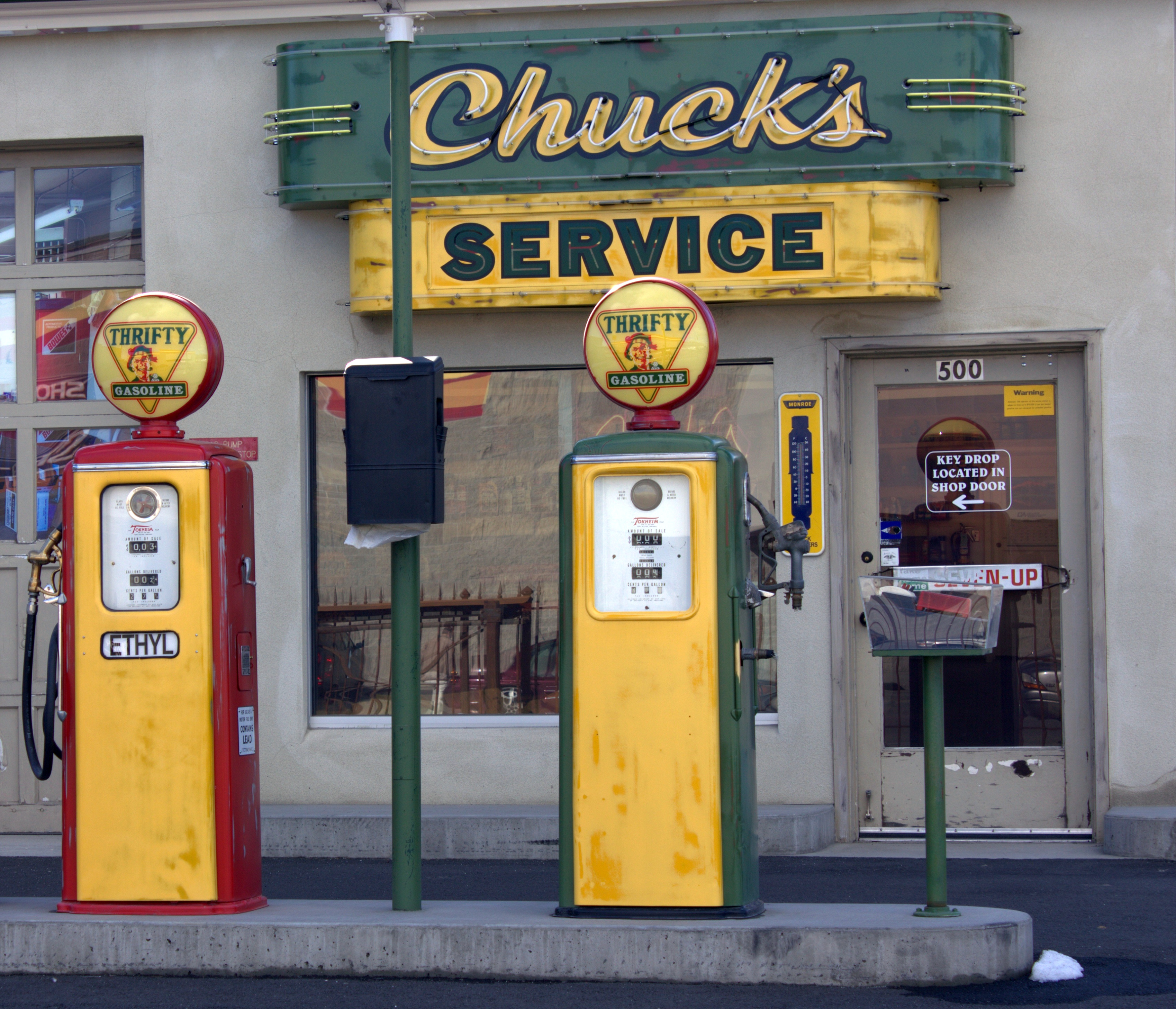 Old Service Station