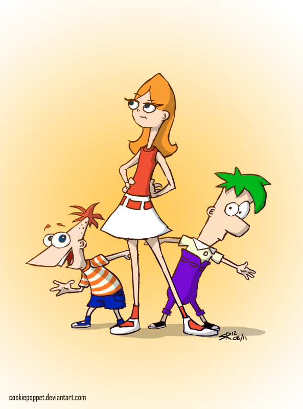 Phineas Ferb and Candace