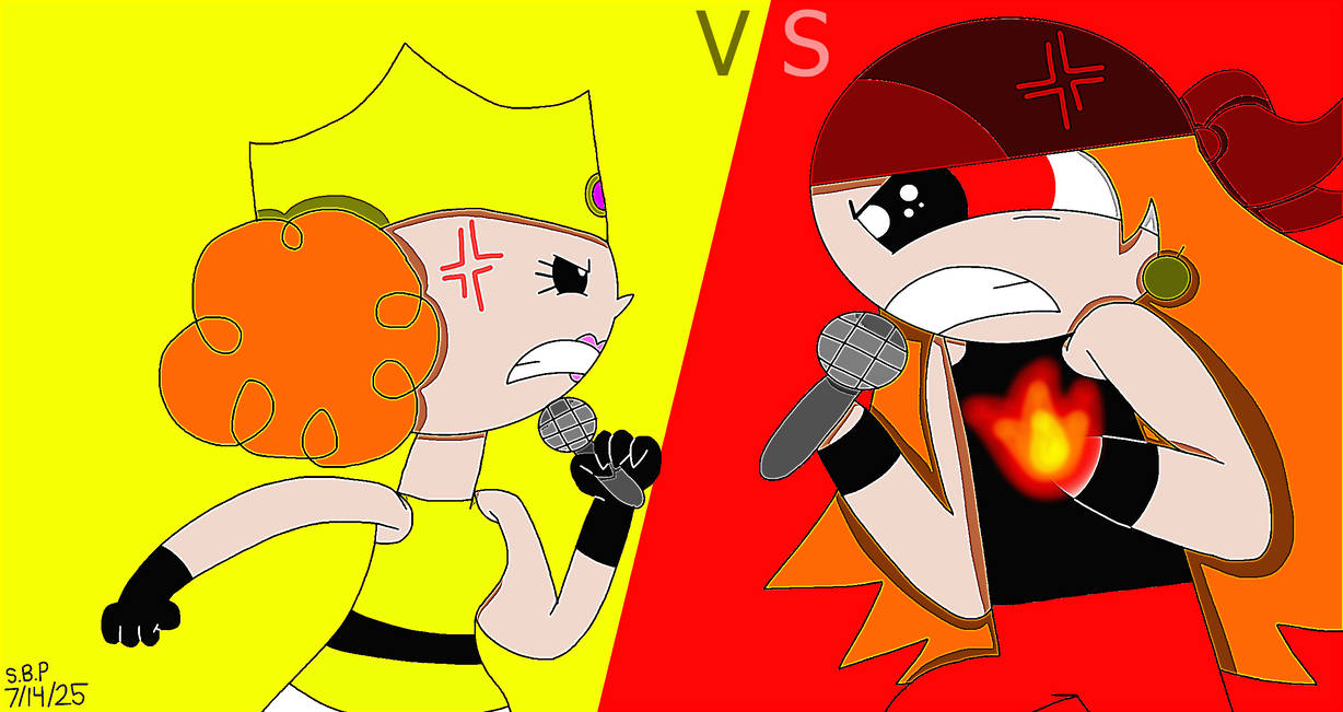 Princess Vs Rapper Brick Vs Princess Morbucks Rap Battle Remake Title by SamiBubblesPPG on ...