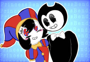 Pomni and her dad (my au)