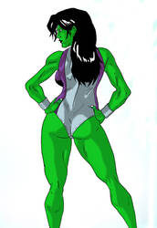 She Hulk colors