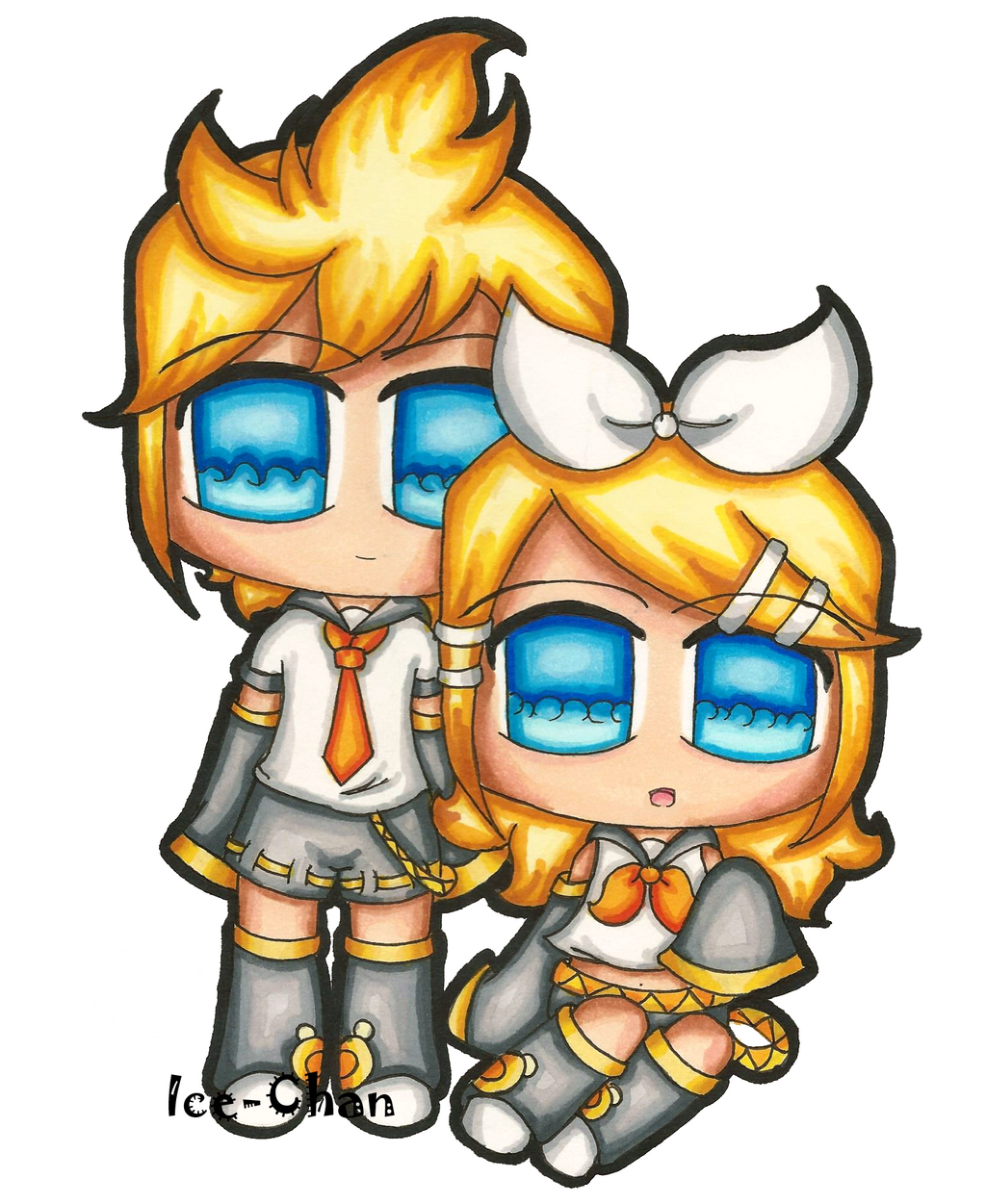 Kagamine Rin and Len