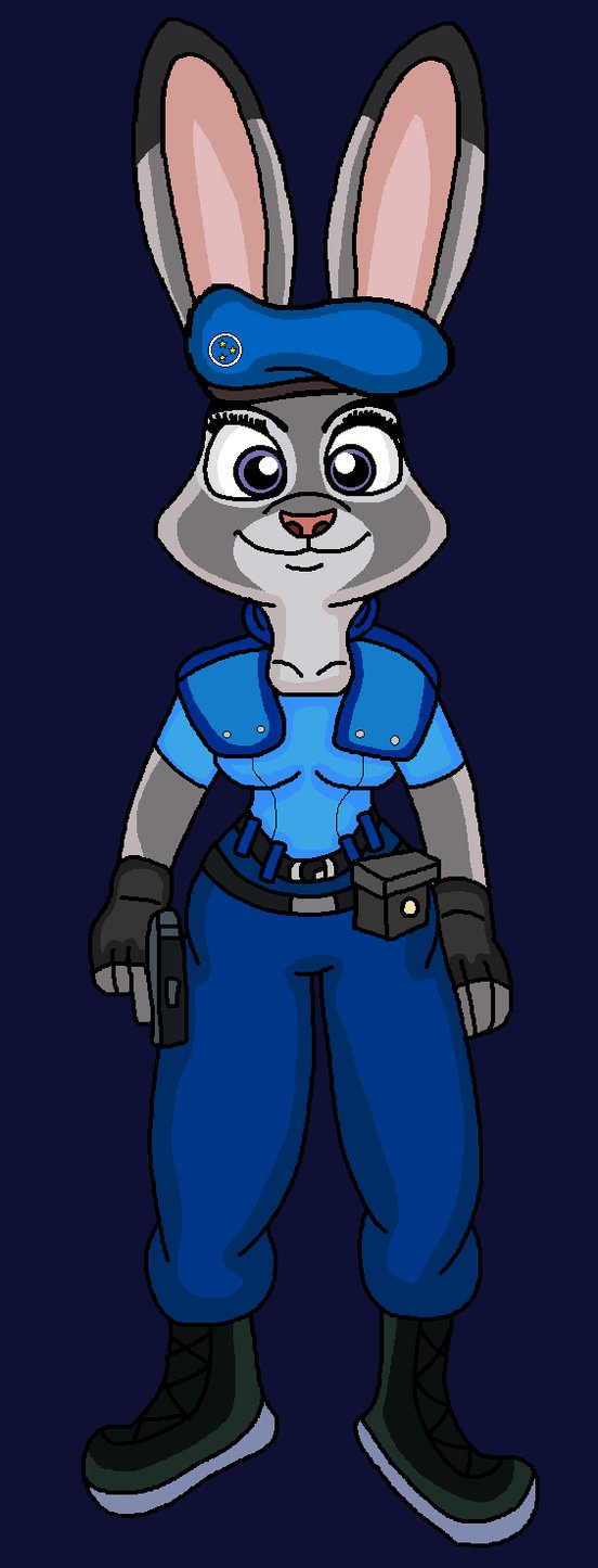 Judy Hopps As Jill Valentine