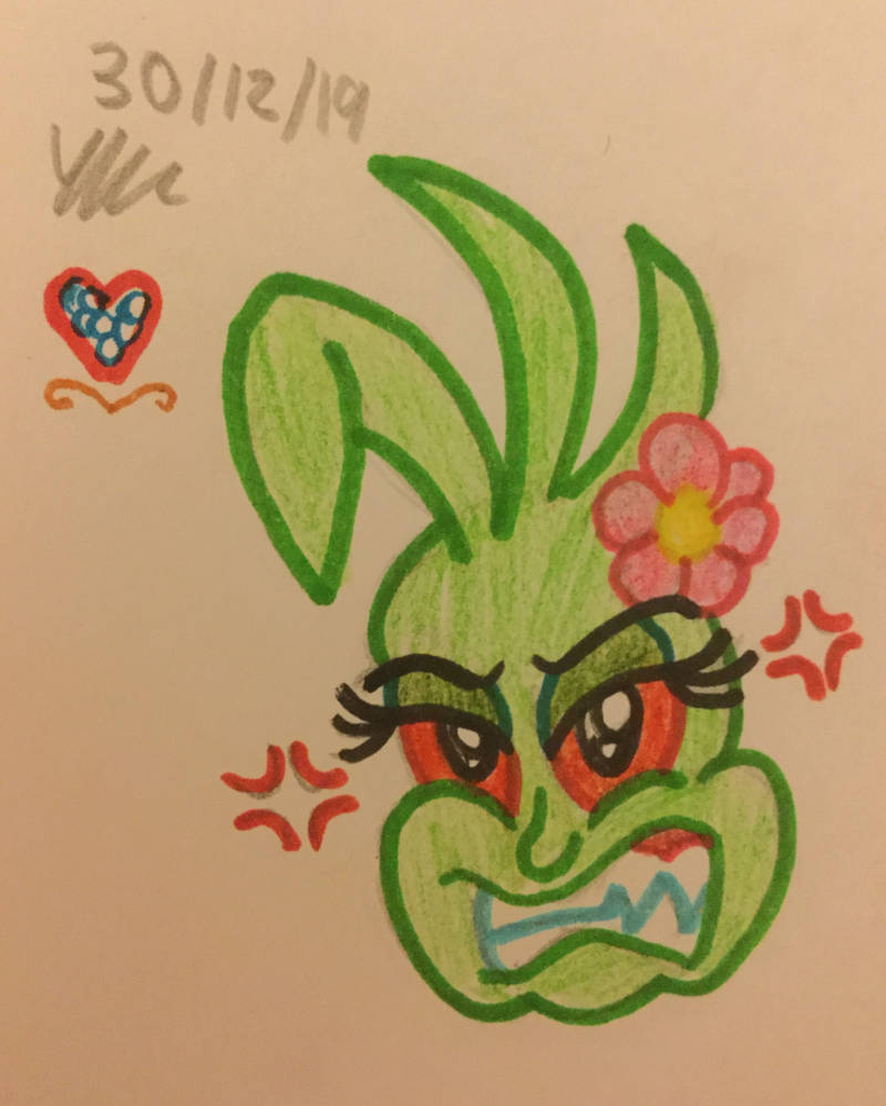 Angry Flower Sloth by Toon-Princess on DeviantArt