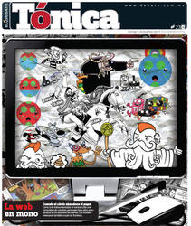 Webcomic en revista Tonica