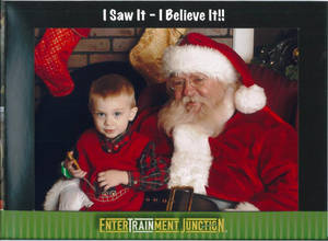 Aiden and Santa 2010