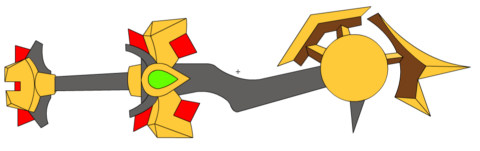 Coroleon Keyblade Simplistic Vector