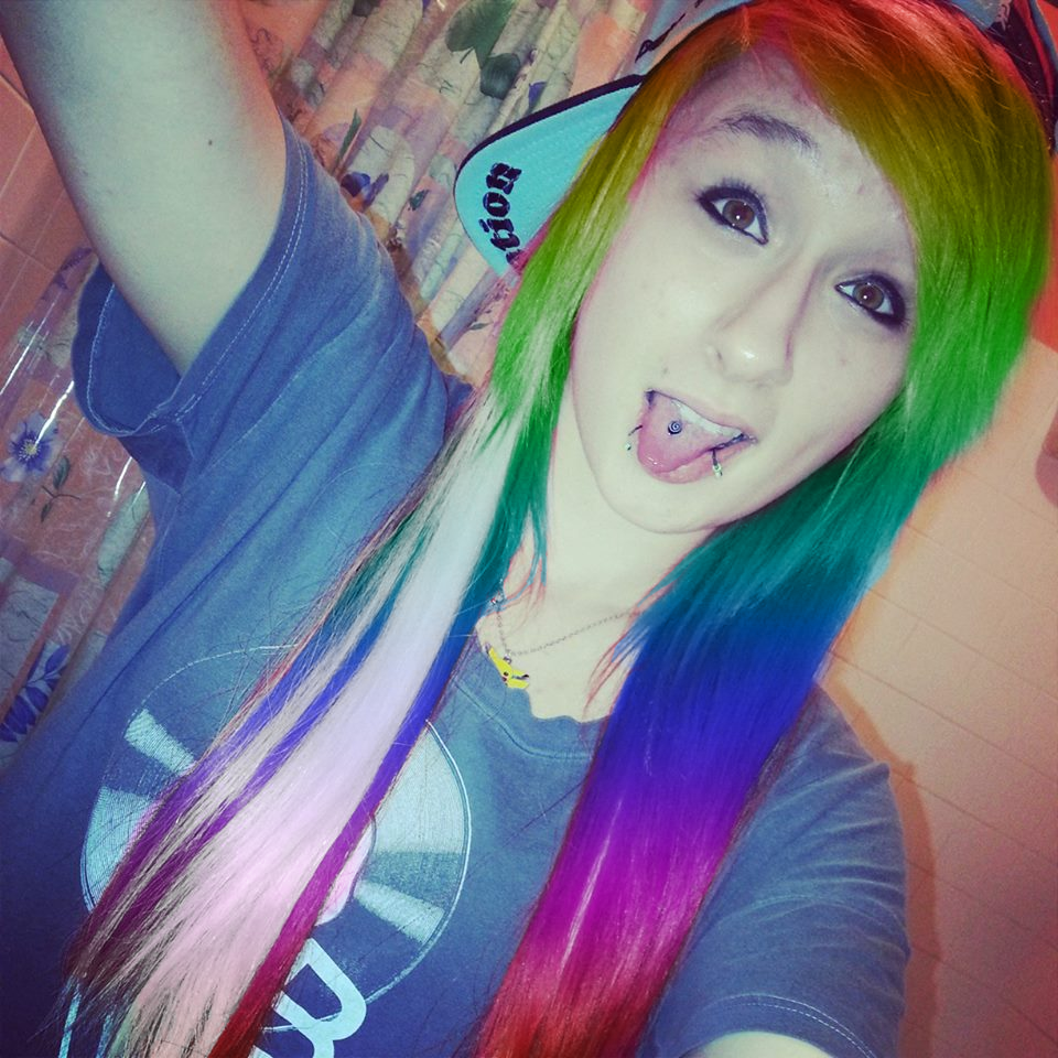 Rainbow Hair By Guywithanafro On Deviantart