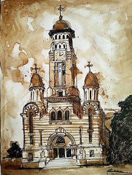 Ploiesti Cathedral Sketch