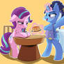 Pancakes with Starlight and Trixie