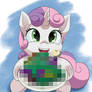 Sweetie Belle Offers You A Snack