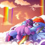 Commission: Twilight and Dash