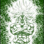 Broly pose