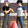 -DBM- Trunks-Goten VS Super Buu