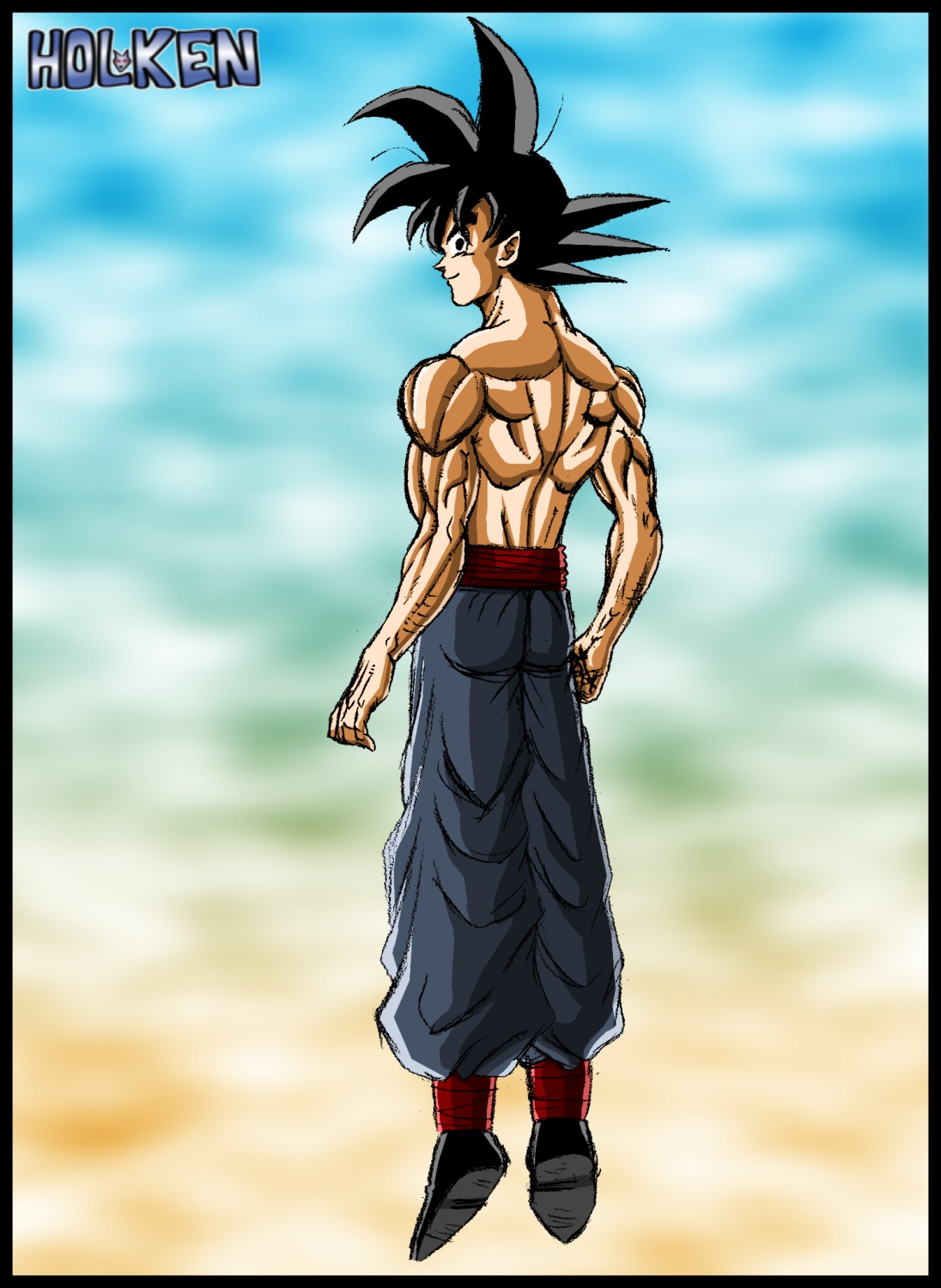 Goku Back Muscle 02 By DBZwarrior On DeviantArt.